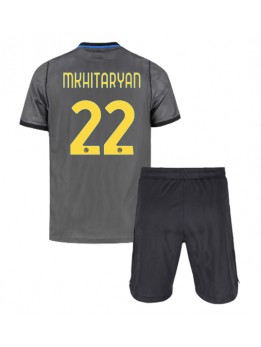 Otroški Nogometna dresi replika Inter Milan Henrikh Mkhitaryan #22 Tretji 2026-27 Kratek rokav (+ hlače)